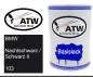 Preview: BMW, Nachtschwarz / Schwarz II, 103: 500ml Lackdose, von ATW Autoteile West.